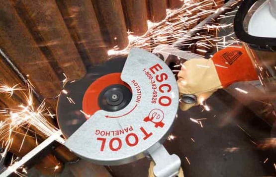 APS-438 MILLHOG Boiler Tube Cutting Saw